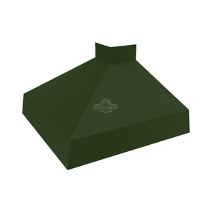 Отлив оконный угловой внешний 200 Полиэстер RAL 6020