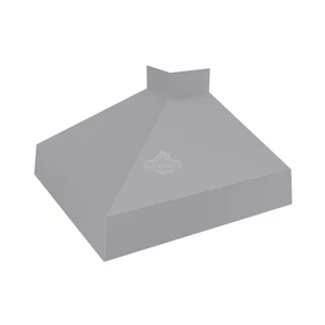 Отлив оконный угловой внешний 250 Полиэстер RAL 7004