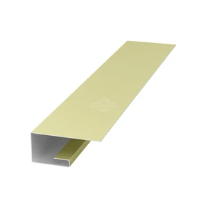 Планка завершающая (J-профиль) 45х20х25 для сайдинга Полиэстер RAL 1014