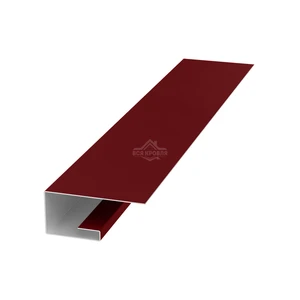 Планка завершающая (J-профиль) 45х20х25 для сайдинга Полиэстер RAL 3005