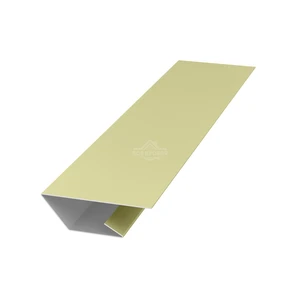 Планка стартово-финишная 50х20х20 для сайдинга Полиэстер RAL 1014