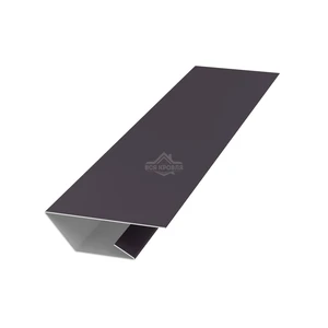 Планка стартово-финишная 50х20х20 для сайдинга Полиэстер RAL 8019