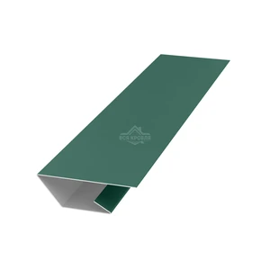 Планка стартово-финишная 50х20х20 для сайдинга MAT RAL 6005