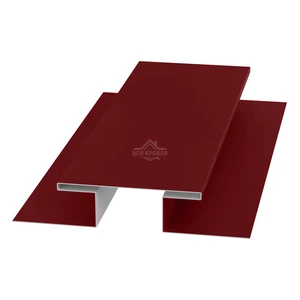 Планка стыковочная (H-профиль) 45х75х45 для сайдинга Полиэстер RAL 3005