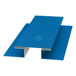 Планка стыковочная (H-профиль) 45х75х45 для сайдинга Полиэстер RAL 5005