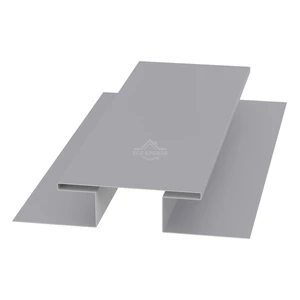 Планка стыковочная (H-профиль) 45х75х45 для сайдинга Полиэстер RAL 7004