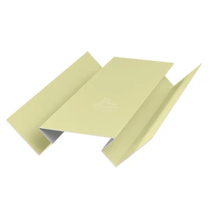 Угол внутренний 45х75х45 для сайдинга Полиэстер RAL 1014