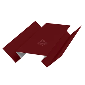 Угол внутренний 45х75х45 для сайдинга Полиэстер RAL 3005