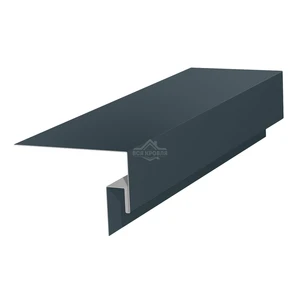 Околооконная фаска сложная (J-фаска) 50х50х200 для сайдинга Полиэстер RAL 7016