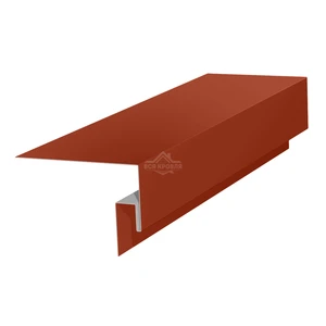 Околооконная фаска сложная (J-фаска) 50х50х200 для сайдинга MAT RAL 8004