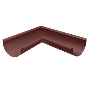 Угол желоба внутренний 90° MAT двусторонний RAL 8017