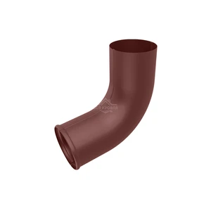 Колено стока Полиэстер двусторонний RAL 8017