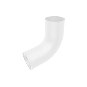 Колено стока Полиэстер двусторонний RAL 9003