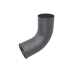 Колено стока MAT двусторонний RAL 8017