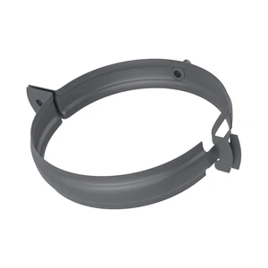 Кронштейн трубы MAT двусторонний RAL 8017