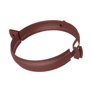 Кронштейн трубы MAT двусторонний RAL 7024