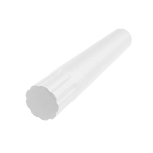 Труба водосточная Ø 90 3 м Полиэстер двусторонний RAL 9003