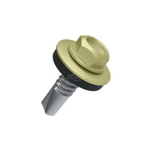 Саморез 5.5х19 мм Полиэстер RAL 1014