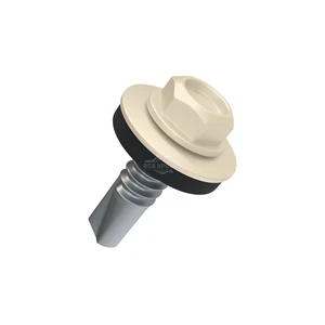 Саморез 5.5х19 мм Полиэстер RAL 1015