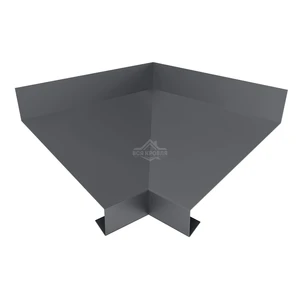 Отлив оконный угловой внутренний 70 Полиэстер RAL 7024