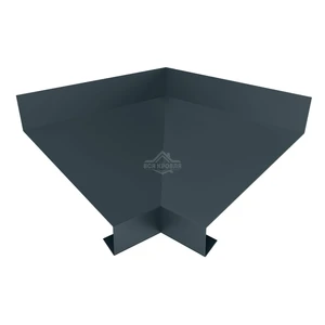 Отлив оконный угловой внутренний 250 Полиэстер RAL 7016