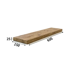 Доска обрезная 25х150х6