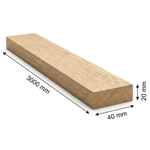 Брусок обрезной 20x40x3