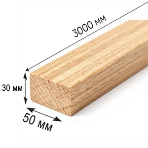 Брусок обрезной 30x50x3