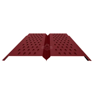 Софит металлический с перфорацией 0.5 Полиэстер RAL 3005