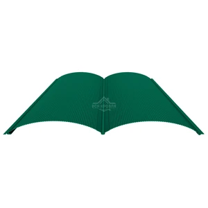 Блок-хаус с микрогофрой 0.5 Полиэстер RAL 6029